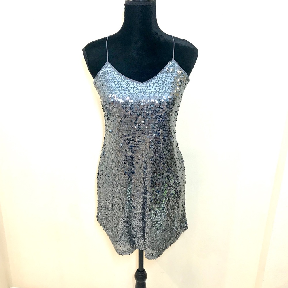 EXPRESS SEQUIN DRESS - Picture 2 of 8